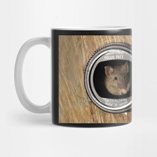 Mouse in a camera lens Mug